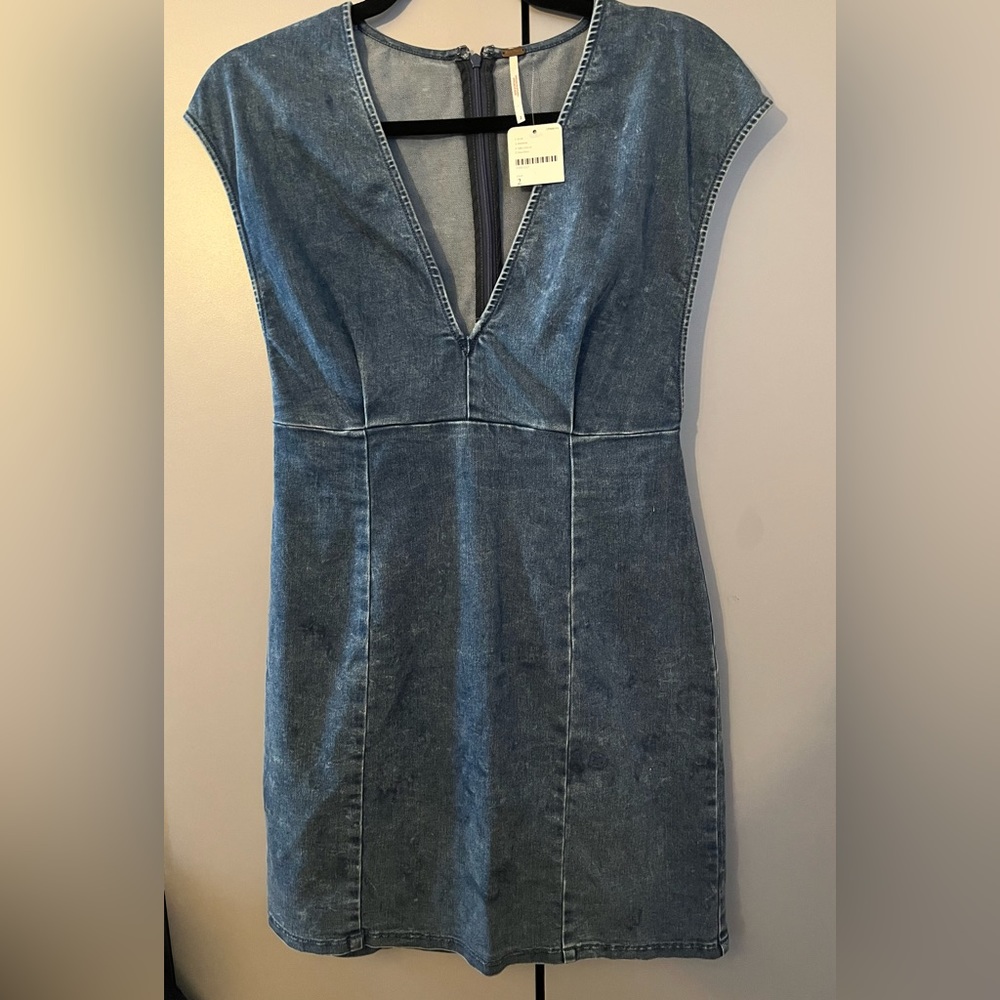 Free People Denim Dress